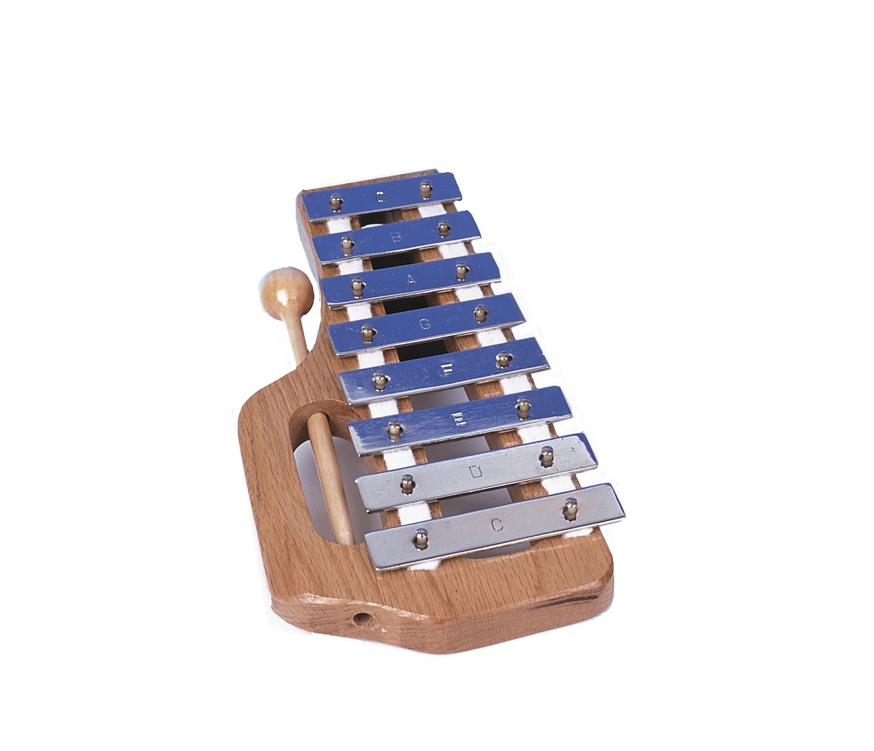 Glockenspiel (8 Töne, diatonisch, mit Schlägel)