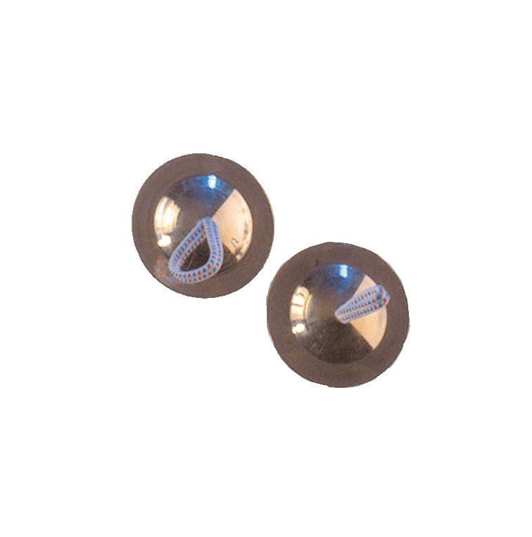 Finger Cymbals (verchromt, 1 Paar)