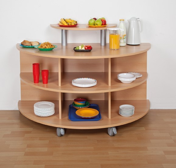 Frühstücksinsel Halbkreis