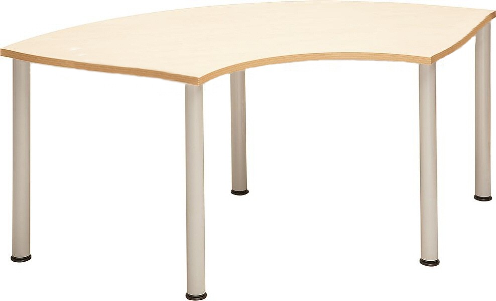 Tischplatte Viertelkreis, ohne Zarge