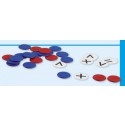 Schüler-Wendeplättchen und Rechenzeichen, Ø 2,5 cm, nicht magnetisch