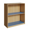 Regal mit 1 Zwischenboden für Schulranzen-Trolleys, Böden mit Linoleum, Regal aus feuerhemmendem Material, B/H/T: 110x120x45 cm