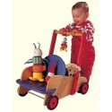 HABA Puppen - / Lauflernwagen, natur