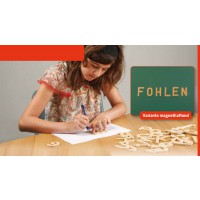 Buchstaben zum Umfahren, in die Hand nehmen, zum Wörter legen und Vieles mehr.