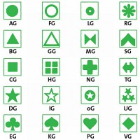 Die Symbole sind auf selbstklebende Klarsichtfolie gedruckt und sind als Ergänzung zu den farbigen bzw. halbfarbigen Magnetsymbolen gedacht.