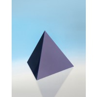 Modell J3003-1a15, Geometrische Körper aus gefärbtem Acrylglas
