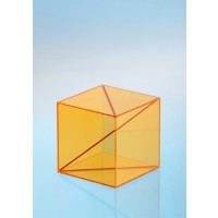 Modell J3003-1a20, Geometrischer Körper aus gefärbtem Acrylglas