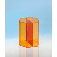 Modell J3003-1a22, Geometrische Körper aus gefärbtem Acrylglas.