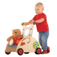 Puppen- / Lauflernwagen Buche natur