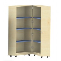 Bücherwagen WK 24 XL, klappbar und fahrbar