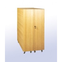 Regal Modell WK 24 geschlosen, Dekor Buche 18.