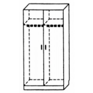 Garderobenschrank