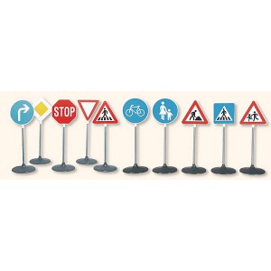 10 XXL Verkehrsschilder