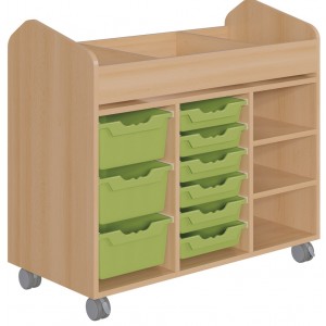 Bastelwagen "KREATIVBASTI 6", doppelseitig nutzbar