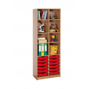 Ergo Tray Regal, 12 flache Schübe