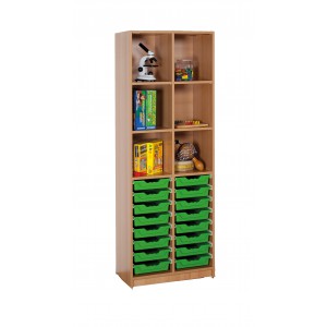 Ergo Tray Regal, 16 flache Schübe
