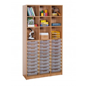 Ergo Tray Regal, 30 flache Schübe