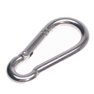 Karabiner, zur Befestigung von Sonnensegeln