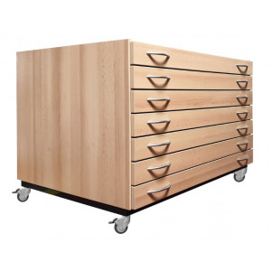 Planschrank / Papierschrank / Bildertruhe  Modell B2 F