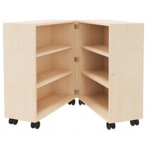 Bücherwagen WK 23, klappbar und fahrbar