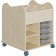 Bastelwagen Kreativo, Dekor Birke, Boxen in transparent