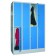 Vierer-Doppelstock-Spindschrank, 8 Fächer
