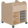 Dekor Buche, Boxen in transparent