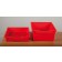 Ergo Tray Boxen, stapelbar / links flache Box, rechts hohe Box