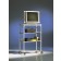 Abbildung zeigt: TV-Wagen Modell 7 2B, Dekor Grau 20, Metallteile RAL 7035 Lichtgrau